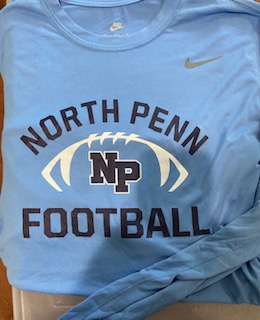 North Penn Football Nike Dri Fit LS T-Shirt (Available in - XXXL) - North Penn Knights Football